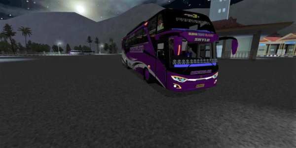 Mod Bussid Strobo Full screenshot 3