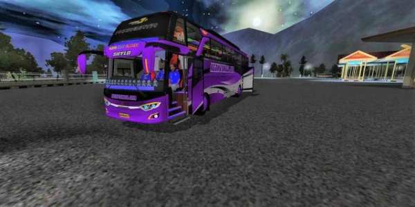 Mod Bussid Strobo Full screenshot 4