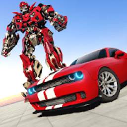 Muscle Robot Car Transform-Robot Shooting Games