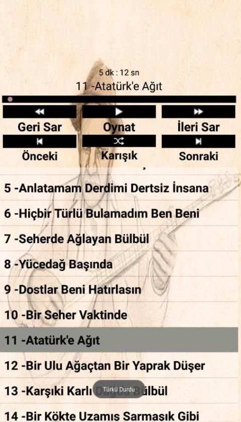 Aşık VEYSEL Türküleri (İnternetsiz 40 Türkü) screenshot 1
