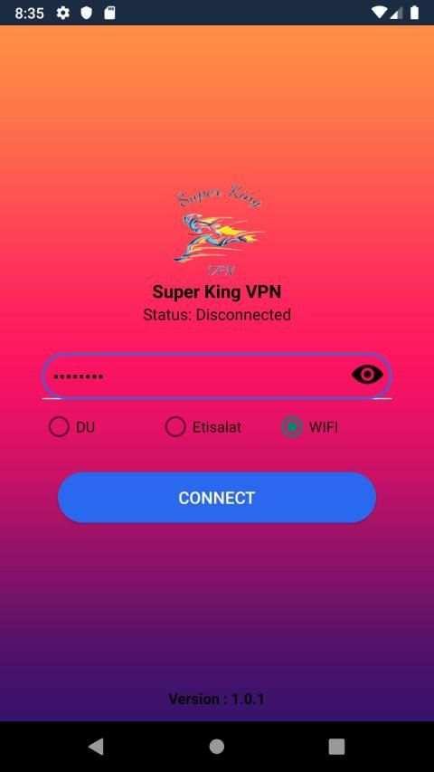 Super King VPN screenshot 1