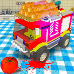 Toy Car Crush: Food Adventure icon