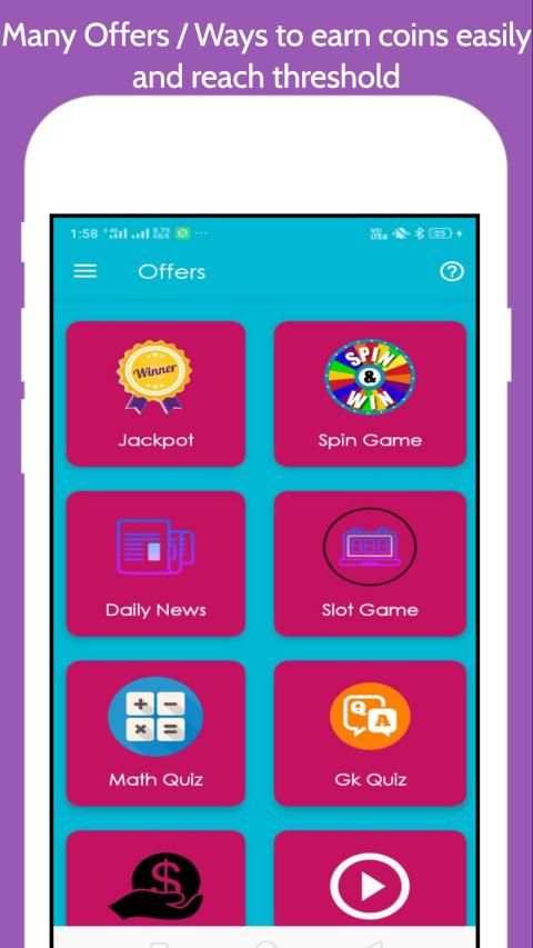 Earn Cash - Play games and win coins screenshot 1