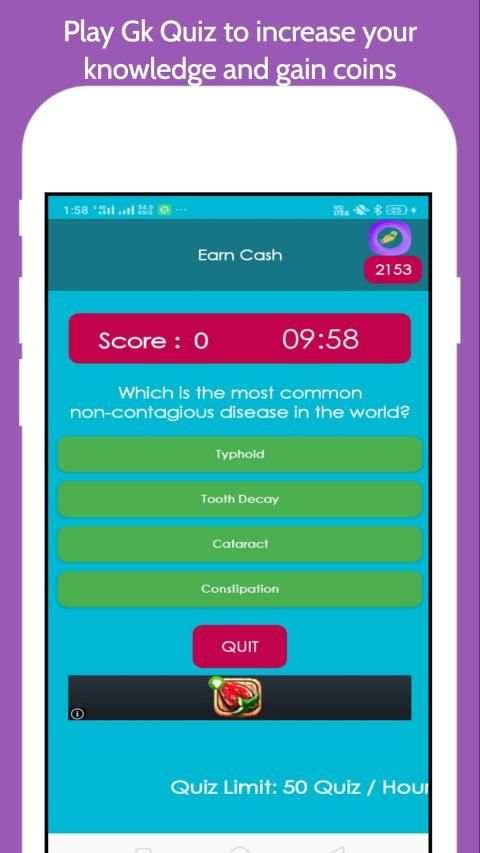 Earn Cash - Play games and win coins screenshot 3