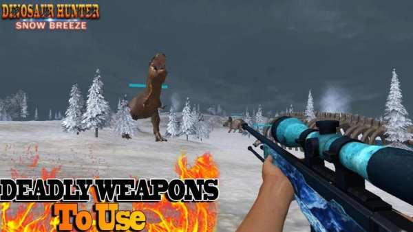 Dinosaur Hunter - Snow Breeze स्क्रीनशॉट 8