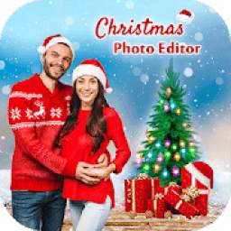 Christmas Photo Editor Frame