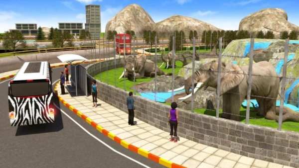 Bus Simulator Driving 2019 स्क्रीनशॉट 3