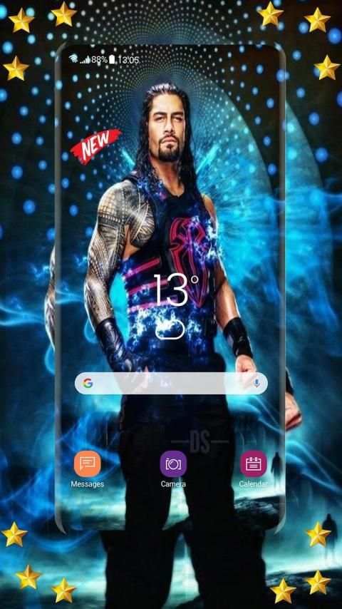 Wallpapers New HD Roman Reigns 4K screenshot 5