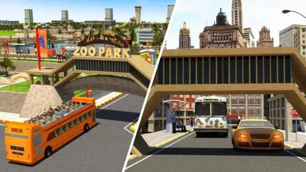 Bus Simulator Driving 2019 स्क्रीनशॉट 4