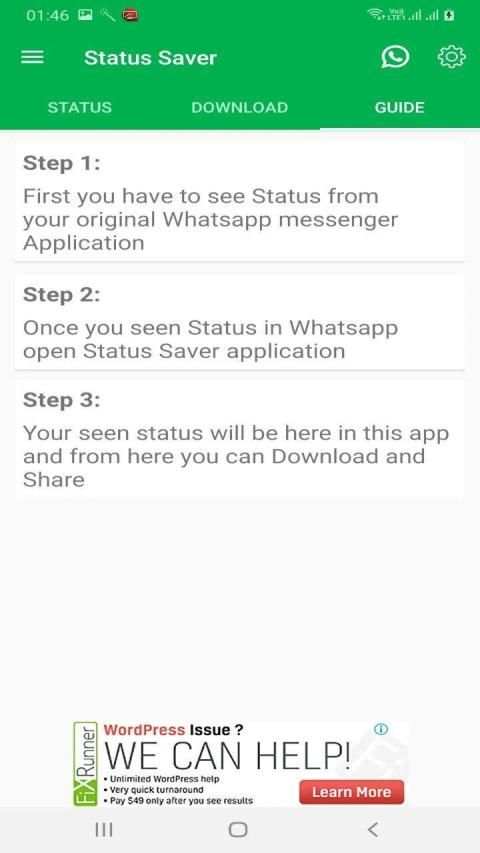 Whatsapp Status Saver screenshot 4