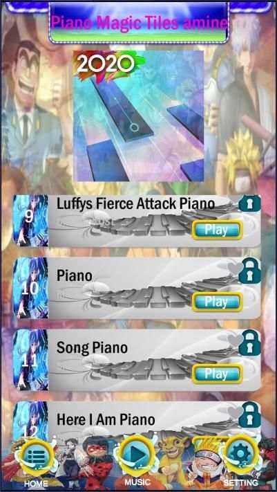 kabor Amine List piano 2020 screenshot 6