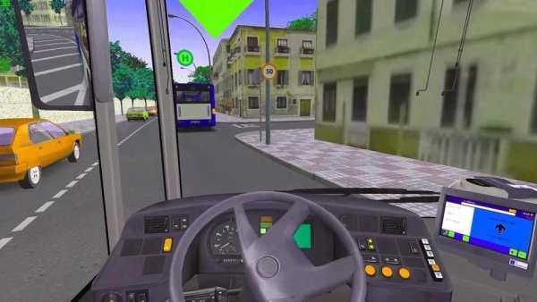 Offroad Bus Racing 2020:City Airport Bus Simulator screenshot 1