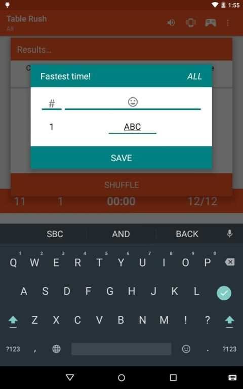 Multiplication Memorizer screenshot 4