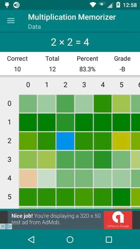 Multiplication Memorizer screenshot 18