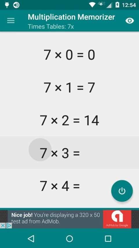 Multiplication Memorizer screenshot 22