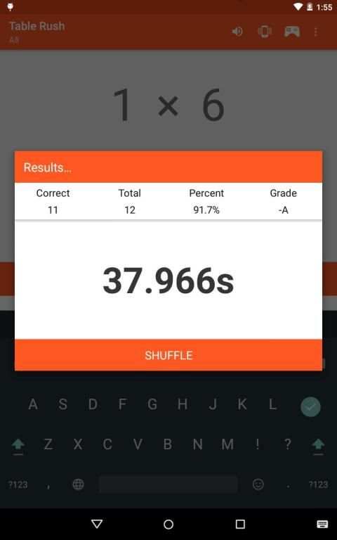 Multiplication Memorizer screenshot 5
