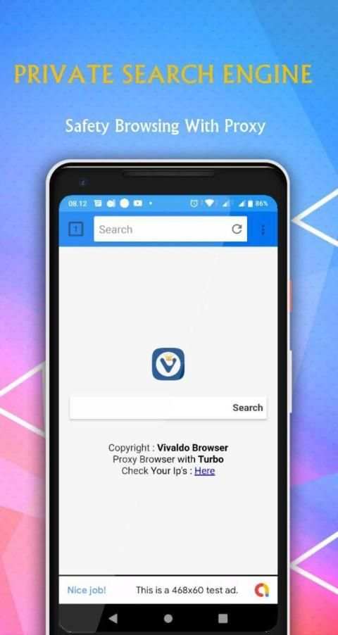 Vivaldo Browser - Built In Proxy Browser screenshot 4