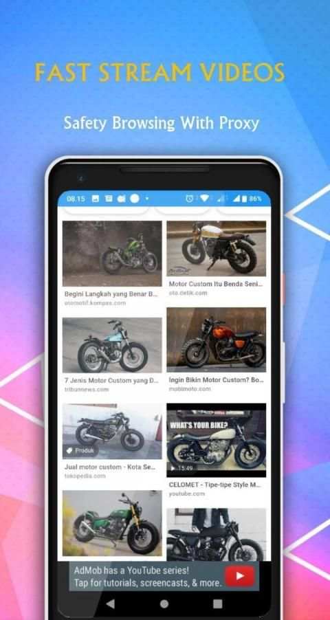 Vivaldo Browser - Built In Proxy Browser screenshot 2