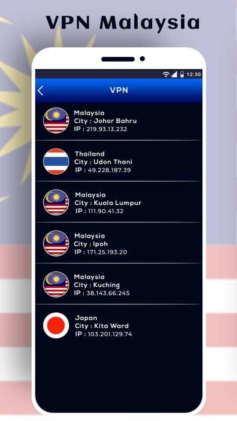 Malaysia VPN - Free VPN Proxy screenshot 3