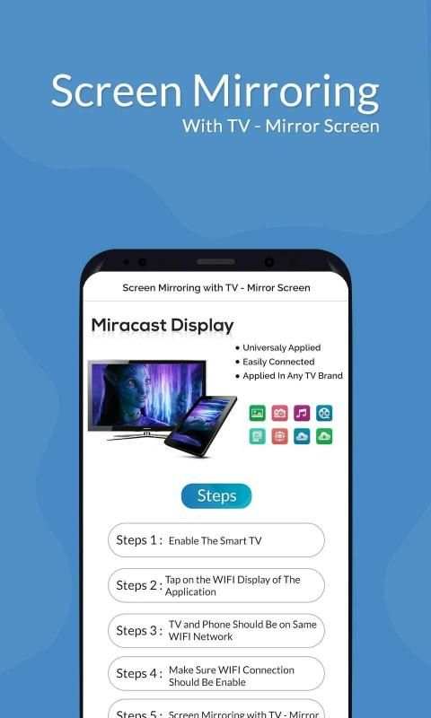 Screen Mirroring with TV - Mirror Screen screenshot 4