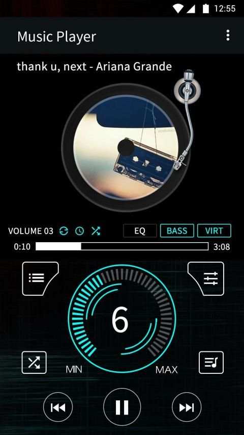 Music Player - Volume Booster, EQ & MP3 Player स्क्रीनशॉट 3