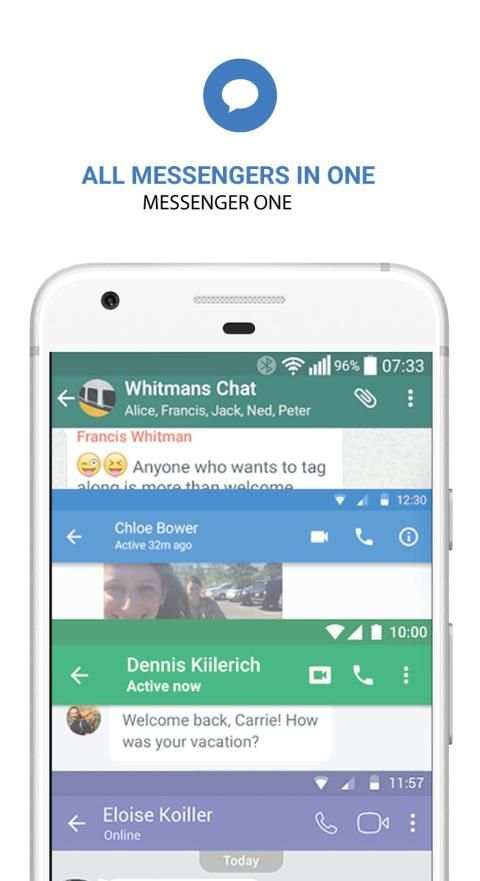 Messenger 1 for Messages, Chat, Video, Text, Calls screenshot 4