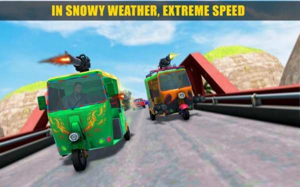 Tuk Tuk Rickshaw Simulator- Rickshaw Stunt Game screenshot 6
