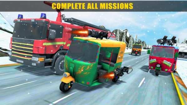 Tuk Tuk Rickshaw Simulator- Rickshaw Stunt Game screenshot 9