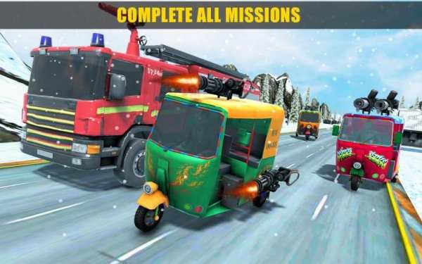 Tuk Tuk Rickshaw Simulator- Rickshaw Stunt Game screenshot 5