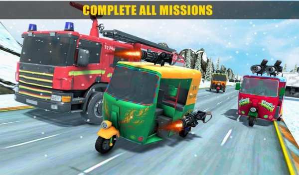 Tuk Tuk Rickshaw Simulator- Rickshaw Stunt Game screenshot 1