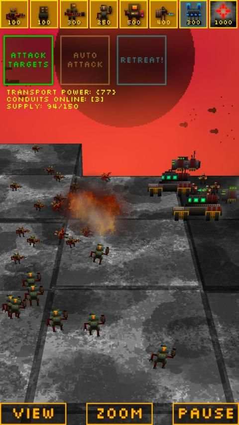 Pixel Clash RTS screenshot 1