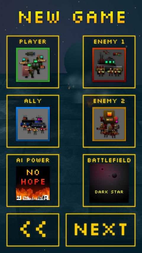 Pixel Clash RTS स्क्रीनशॉट 4