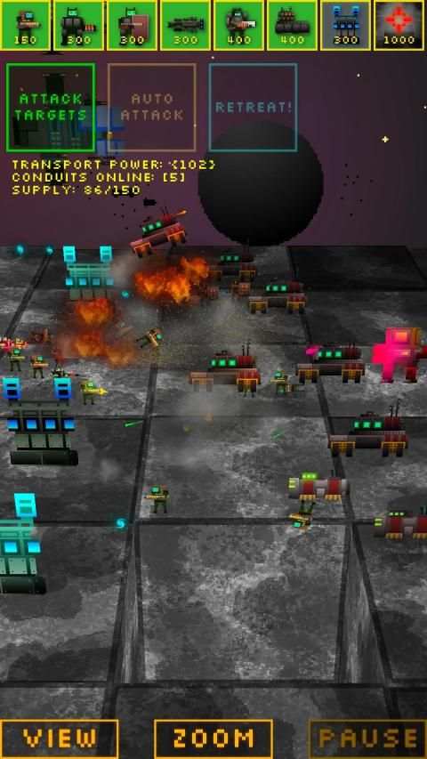 Pixel Clash RTS स्क्रीनशॉट 7