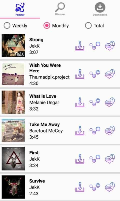 MP3 Music Downloader screenshot 5