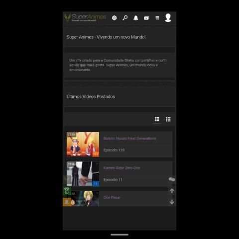 Super Animes 1 تصوير الشاشة