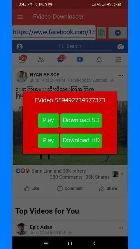 FVideo Downloader screenshot 2