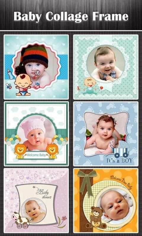 Baby Photo Collage Editor screenshot 4