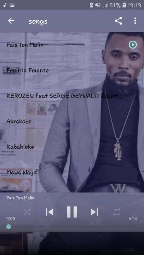Serge Beynaud Meilleures Chansons Sans Internet screenshot 3