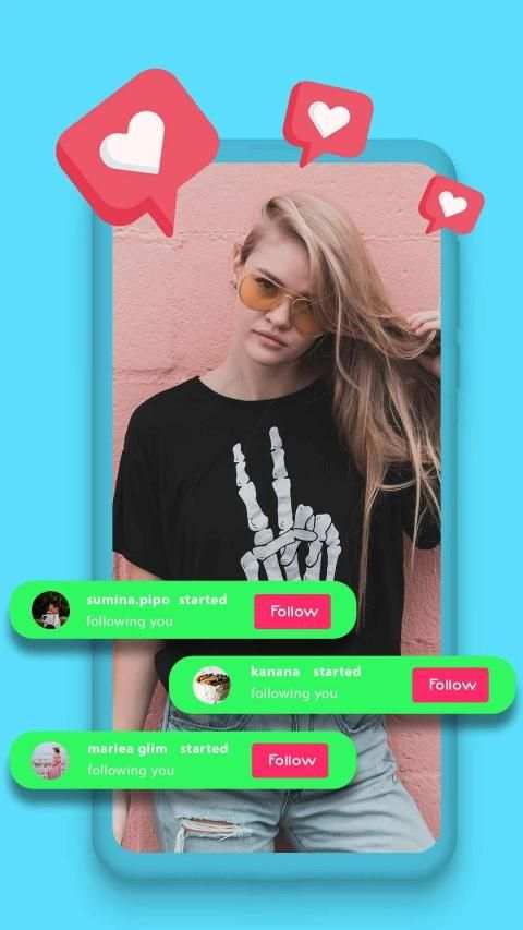 New BoostLike 2019 - Get Followers For TikTok स्क्रीनशॉट 5