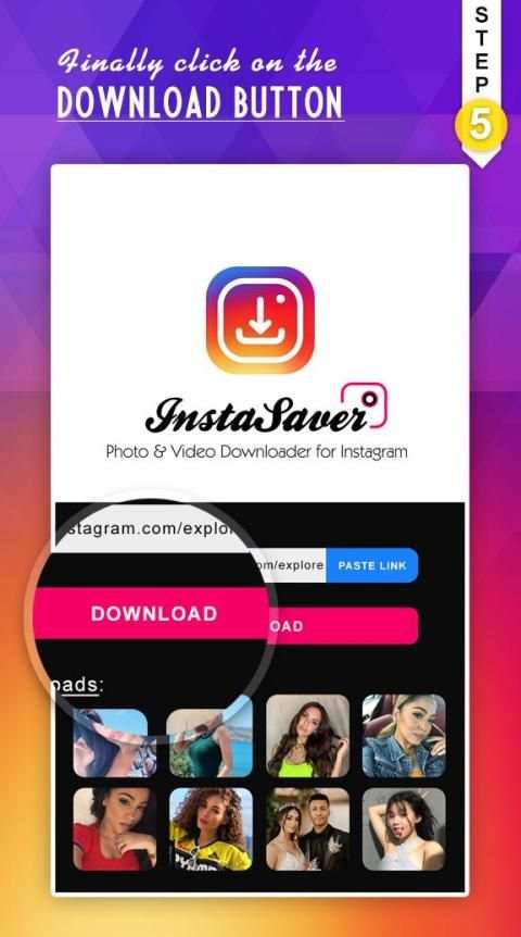 InstaSaver Photo & Video Downloader for Instagram screenshot 2