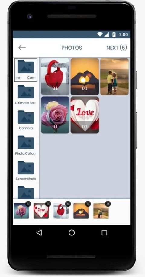 Photo Video Maker with Music : Picture Slideshow स्क्रीनशॉट 3