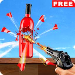 Real Bottle Target Shooting Game 2019: Free Games