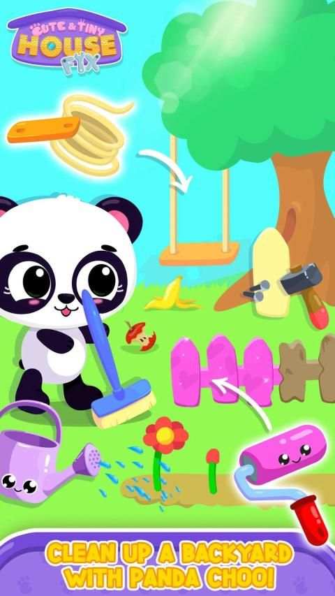 Cute & Tiny House Fix - Mini Home Repair & Cleanup screenshot 6