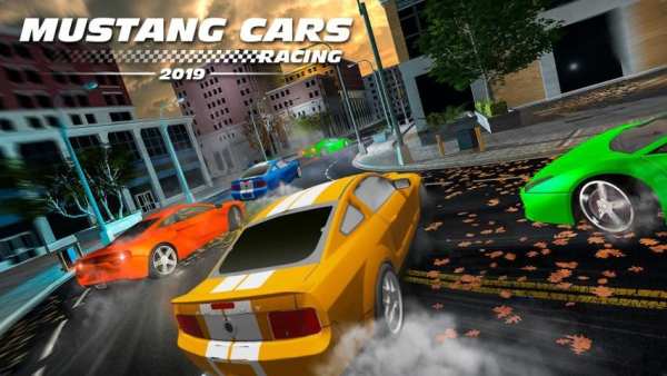 Car Racing Mustan screenshot 1