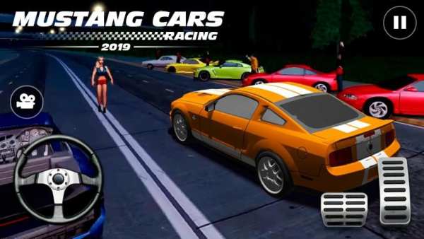 Car Racing Mustan screenshot 3