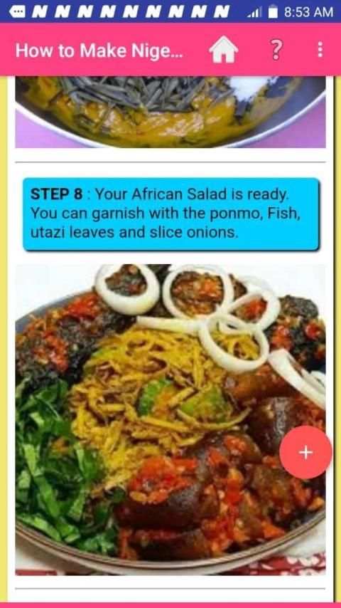 HOW TO MAKE NIGERIAN FOOD screenshot 5