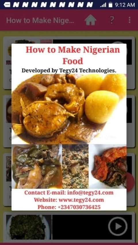 HOW TO MAKE NIGERIAN FOOD screenshot 3