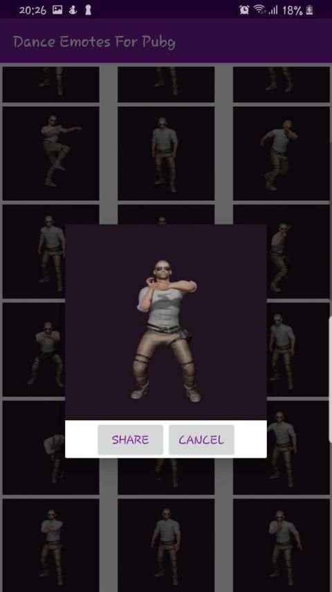 Dance Emotes for Pubg screenshot 1