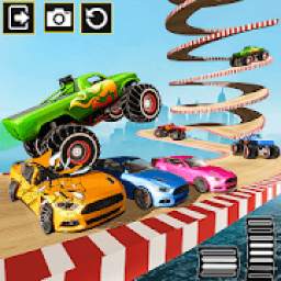 Extreme Monster Truck Racing stunts