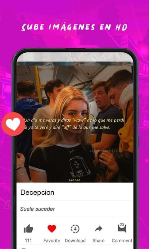 Frases Indirectas, Social screenshot 3